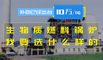 【生物质·补贴】生物质燃料锅炉10万元/吨补助已经出台，我要选什么样的锅炉？