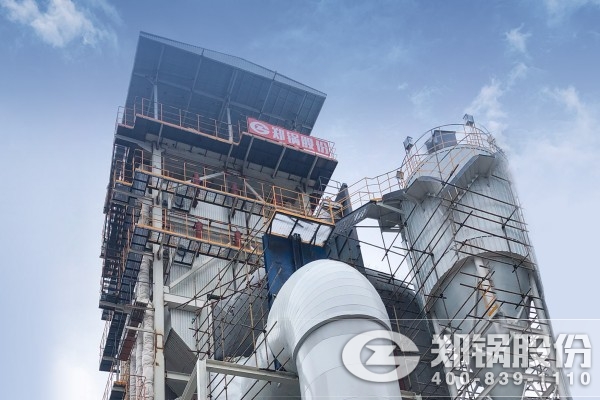 广东河源12.4t/h玻璃窑余热回收锅炉